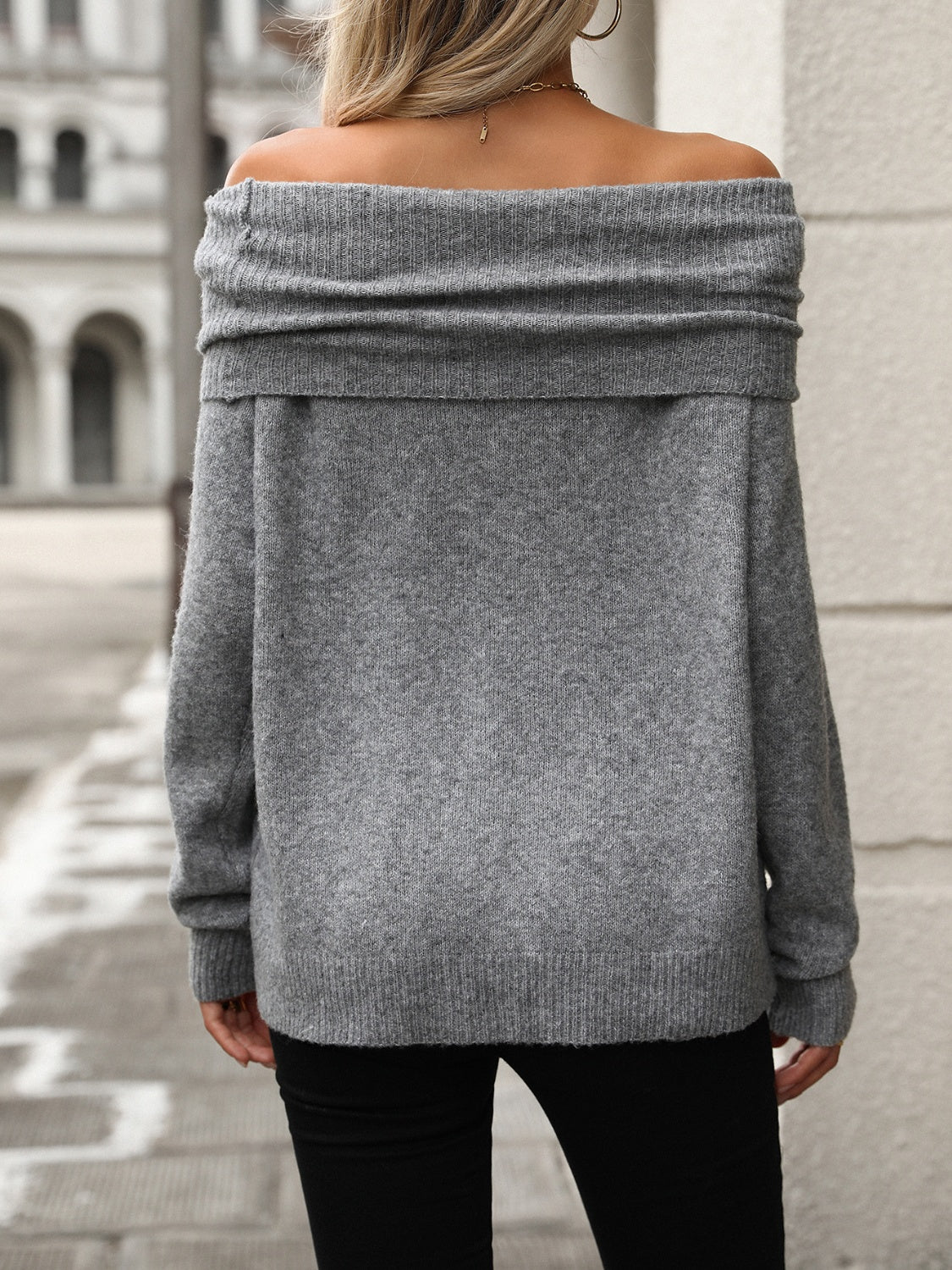 Turtleneck Long Sleeve Sweater